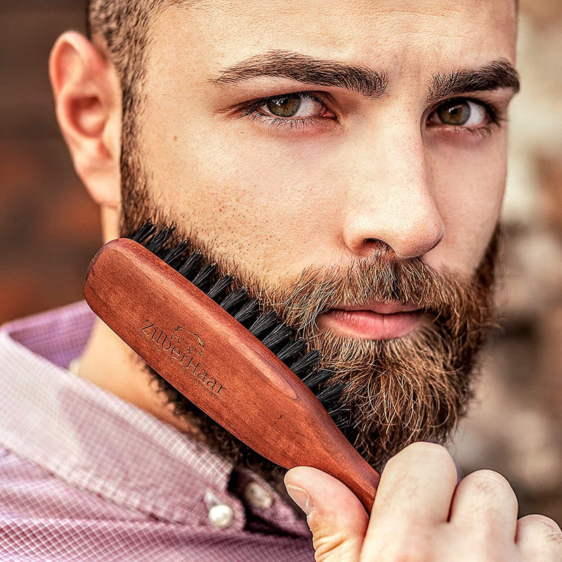 Brosse à barbe longue (rigide)